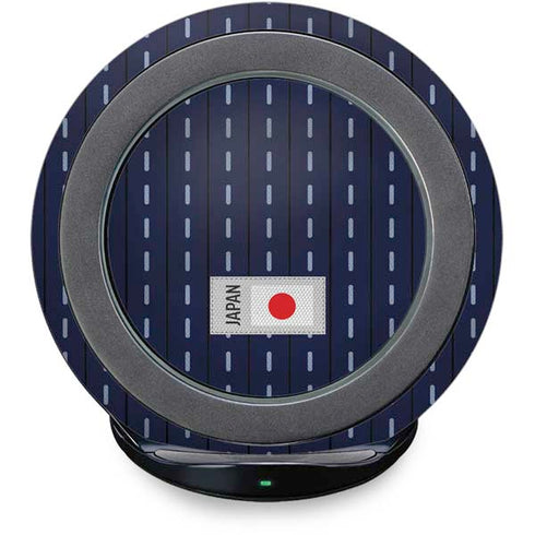 Japan Soccer Flag Fast Charge Wireless Charging Stand Skin